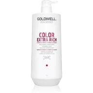 Odżywki do włosów - Goldwell Dualsenses Color Extra Rich, odżywka nabłyszczająca do włosów grubych i opornych, 1000 ml - miniaturka - grafika 1