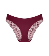 Komplety bielizny - Triumph majtki damskie tai Body Make-Up Illusion Lace High Leg-44 - miniaturka - grafika 1