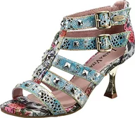 Sandały damskie - Laura Vita HACO 01 sandały damskie, niebieski, 42 EU - miniaturka - grafika 1