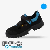 Obuwie robocze - SANDAŁY BEZPIECZNE Z NIEMETALOWYM PODNOSKIEM I NIEMETALOWĄ WKŁADKĄ ANTYPRZEBICIOWĄ MODEL Q2LG, PN-EN ISO 20345, S3, SRC, ESD - miniaturka - grafika 1