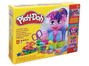 Ciastolina Hasbro Play-Doh Salon fryzjerski F8807 - Masy plastyczne - miniaturka - grafika 1