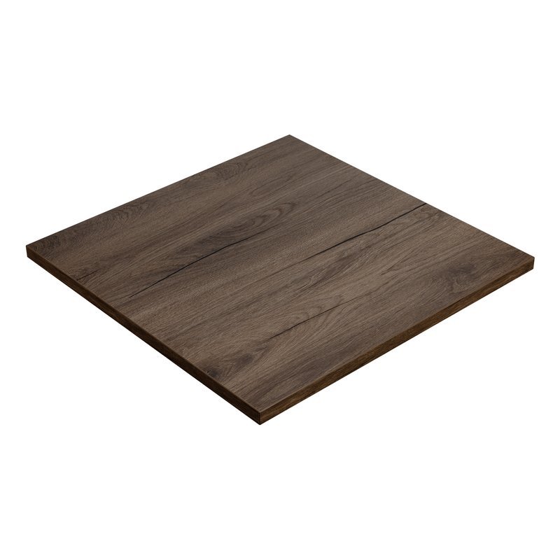 Kolm Blat Laminowany Dąb Czekoladowy 90 X 90 Cm Do Biurka, Stołu, Stolika