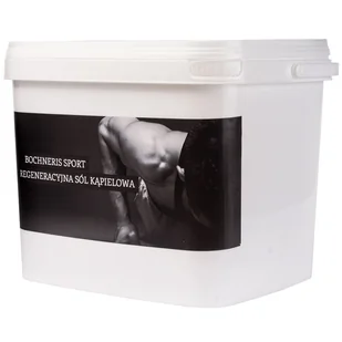 SÓL BOCHEŃSKA SÓL BOCHEŃSKA Bochneris Sport Regeneracyjna Sól Kąpielowa 6000g - Witaminy i minerały dla sportowców - miniaturka - grafika 1