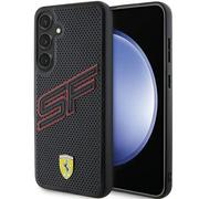 Etui i futerały do telefonów - Ferrari FEHCS24SPINK S24 S921 czarny/black hardcase Big SF Perforated - miniaturka - grafika 1