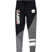Legginsy - Legginsy damskie Superdry Sport Colour Block sportowe-XS - miniaturka - grafika 1