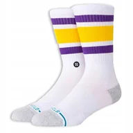 Skarpetki męskie - Skarpety Stance Tube Los Angeles Lakers - miniaturka - grafika 1