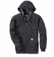 Bluzy męskie - Bluza Carhartt Midweight Hooded ZIP Carbon L - miniaturka - grafika 1
