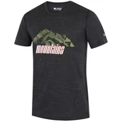 Koszulki sportowe męskie - Koszulka męska Zulu Merino Mountains 160 Short Comfy Rozmiar: XXL / Kolor: szary - miniaturka - grafika 1