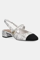 Czółenka - Aldo czółenka AGATHE kolor biały na słupku 14051765 - miniaturka - grafika 1