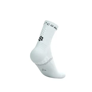 COMPRESSPORT Skarpetki do biegania PRO MARATHON SOCKS V2.0 white/black - Skarpetki sportowe męskie - miniaturka - grafika 5