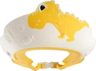 Czapki dla dzieci - Kreskówkowy dinozaur czapka dziecięca na imprezę ochrona oczu miękka wygodna elastyczna kąpiel malucha żółty żółty - miniaturka - grafika 1