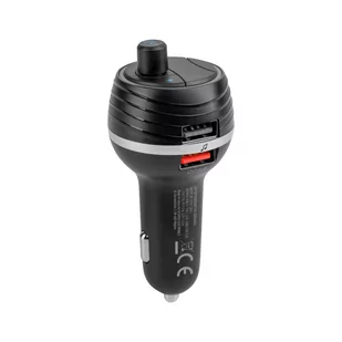 Transmiter samochodowy FM z funkcą bluetooth i dwoma gniazdami USB - Transmitery FM - miniaturka - grafika 1