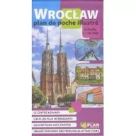 Powieści - Plan kieszonkowy rys.-Wrocław w.francuska 1:16 500 praca zbiorowa - miniaturka - grafika 1