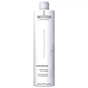Envie Luxury Shampoo Keratin, Keratynowy Szampon do Włosów po Botoksie, 250ml - Kosmetyki kąpielowe dla dzieci - miniaturka - grafika 1