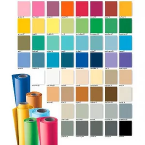 Colorama STORM GREY - tło kartonowe 1,35 x 11m CO505 - Tła fotograficzne - miniaturka - grafika 1