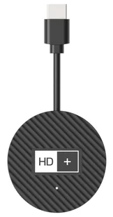 HD+ 22025 przystawka Smart TV HDMI 4K Ultra HD Android Czarny - TV Dongle - miniaturka - grafika 1