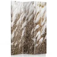 Parawany - Parawan dwustronny FEEBY, Łąka Beżowy 110x170 - miniaturka - grafika 1