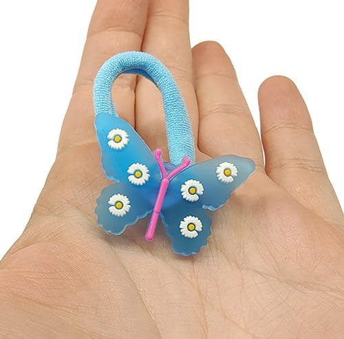 Gumka dla dziecka hand made motylek