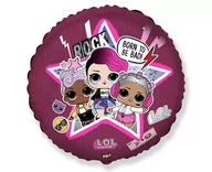 Urodziny dziecka - FLX Balon foliowy urodzinowy LOL Surprise - 46 cm 401588 - miniaturka - grafika 1