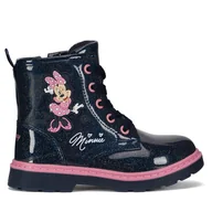 Buty dla dziewczynek - Trzewiki Mickey&Friends CM-AW24-324DSTC Granatowy - miniaturka - grafika 1