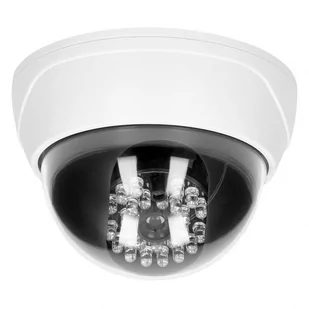 Atrapa kopułowej kamery monitorującej z podczerwienią CCTV, bateryjna OR-AK-1209 - Akcesoria do monitoringu - miniaturka - grafika 1