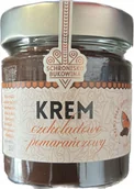 Słodkie kremy i masła - Krem czekoladowo-pomarańczowy 200g pyszny Schronisko Bukowina - miniaturka - grafika 1