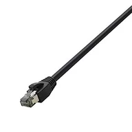 Kable miedziane - LogiLink Premium Cat.8.1 Patchkabel schwarz 10,00m CQ8093S - miniaturka - grafika 1