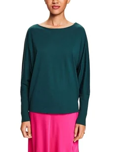 ESPRIT T-shirt damski, 305 / Emerald Green, XXS - Koszulki i topy damskie - miniaturka - grafika 1