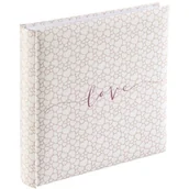 Albumy fotograficzne - Album fotograficzny HAMA Jumbo Romance 30x30/80 Biały - miniaturka - grafika 1