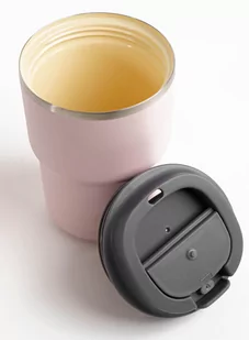 Kubek termiczny Asobu Coffee Express Tumbler 0,36 l - pink - Kubki termiczne - miniaturka - grafika 2
