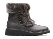 Kozaki damskie - Clarks, Buty zimowe damskie, Clarks Ivery Jump, rozmiar 37 - miniaturka - grafika 1