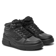 Sneakersy damskie - Sneakersy Big Star Shoes OO274A534 Czarny - miniaturka - grafika 1