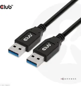 Kable USB - CLUB3D CAC-1409 kabel USB USB 3.2 Gen 2 (3.1 Gen 2) 0,5 m USB A Czarny - miniaturka - grafika 1