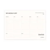 Planery - Tygodniowy Planner Z Cytatami W Wersji Z Check Listą – Maxi Original - miniaturka - grafika 1