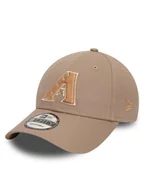 Czapki i chusty sportowe męskie - New Era Czapka z daszkiem Mlb Patch 940 Diamondbacks 60503508 Beżowy - miniaturka - grafika 1
