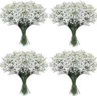 Sztuczne kwiaty - LYLYFAN Babys Breath sztuczne kwiaty, 30 szt. gipsofila, prawdziwe w dotyku, kwiaty na wesele, przyjęcie, dekoracja domu, ogrodu, 30 szt - miniaturka - grafika 1