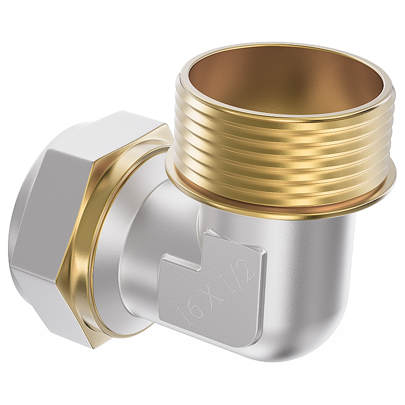 Mexen PEX-S kolano skręcane PEX 16 x 1/2 GZ - W97227-1612M-00