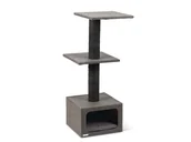 Drapaki dla kotów - Karlie Drapak dla kota, szary (Dora, 38 x 38 x 91 cm) - miniaturka - grafika 1