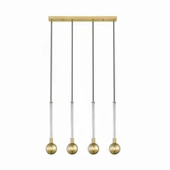 Lampy sufitowe - P0583-04A-2GHF MIDA LAMPA WISZĄCA ZŁOTA/GOLD - miniaturka - grafika 1