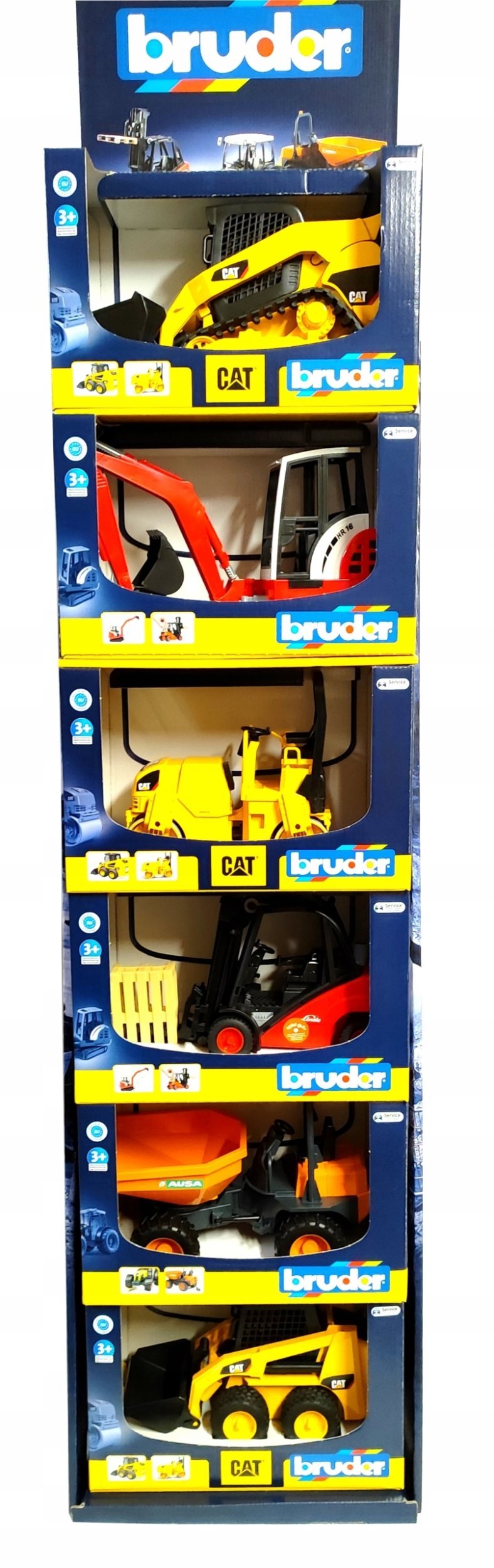 BRUDER Poj.budowl.12/disp /6mod.x2szt 11949
