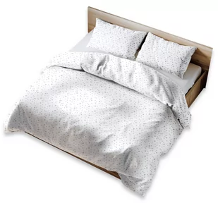 Pościel 3 elementowa JUNIOR 140x200 + 2x 70x80 cm BAWEŁNA 100% dla młodzieży i dorosłych MINI GWIAZDECZKI - Pościel dla dzieci - miniaturka - grafika 1