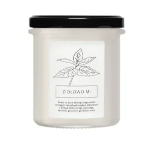 Hagi Hagi Świeca Sojowa - Ziołowo Mi Świeca na bazie ekologicznego wosku sojowego 230 g - Świece - miniaturka - grafika 1