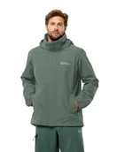 Kurtki męskie - Jack Wolfskin Stormy Point 2l Jkt M Kurtka Mężczyźni, Hedge Green, XXL - miniaturka - grafika 1