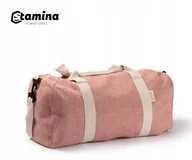 Akcesoria podróżnicze - Torba Podróżna Turystyczna Sportowa z RECYKLINGU Bagaż Podr 25L CZERWONA - miniaturka - grafika 1