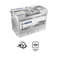Akcesoria motoryzacyjne - Akumulator 12V 70Ah 760A AGM XEV A7 VARTA 570901076J382 - miniaturka - grafika 1