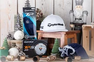 Zestawy upominkowe - Zestaw prezentowy dla golfisty -  TaylorMade czapka golfowa i rękawiczka Tour Preffered, tuzin piłek TP5 - miniaturka - grafika 1