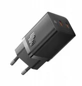 Ładowarki do telefonów - Ładowarka Baseus Ładowarka sieciowa GaN5 Pro 40W 2xUSB-C - czarna - miniaturka - grafika 1