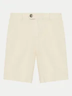 Spodenki damskie - Guess Szorty materiałowe L5GD09 WG5G0 Beżowy Regular Fit - miniaturka - grafika 1