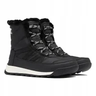 Buty sportowe damskie - Sorel Whitney II Short Lace Wp-black - miniaturka - grafika 1