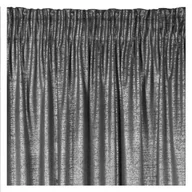 Zasłony - Eurofirany Zasłona Ambi welwet na taśmie 140x270 Sreb ex-zas-ambi-stal+sr-140x270-t - miniaturka - grafika 1